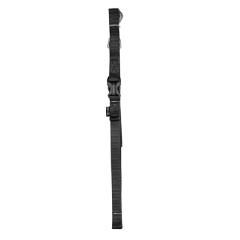 Zeus Nylon Leash - Black - Large - 1.2 m (4 ft)