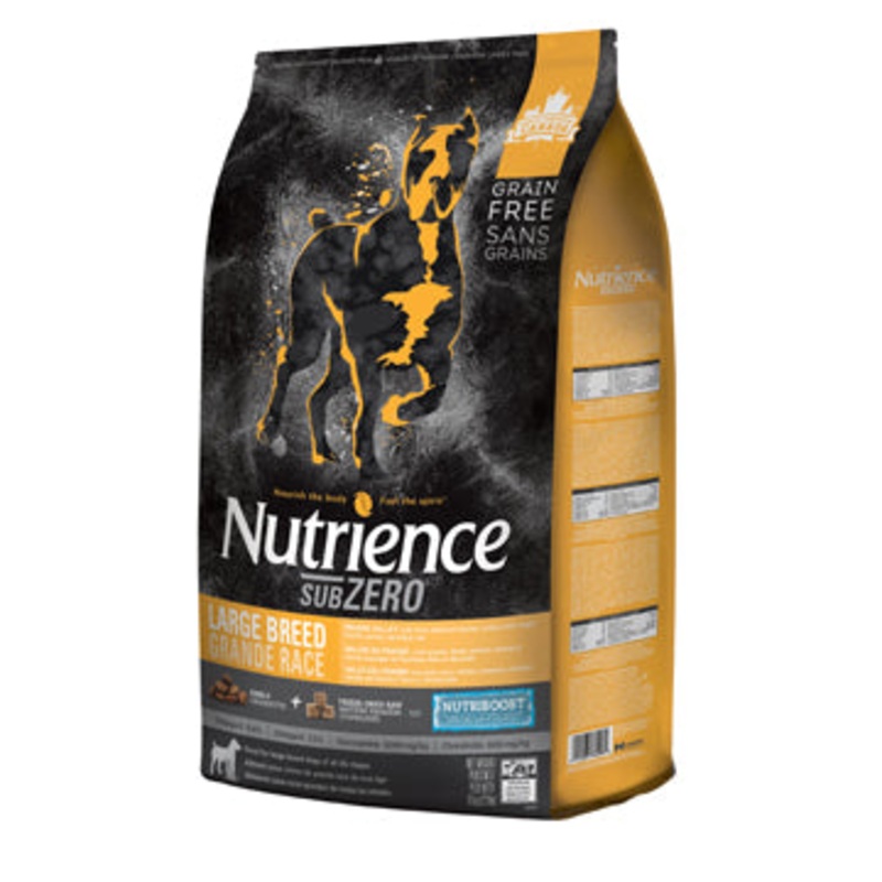 Nutrience Grain Free Subzero for Large Breed Dogs - Fraser Valley - 10 kg (22 lbs)