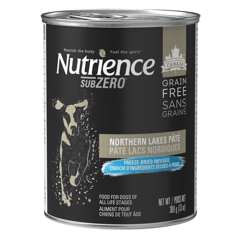 Nutrience Grain Free Subzero Northern Lakes Pt for Dogs - 369 g (13 oz)
