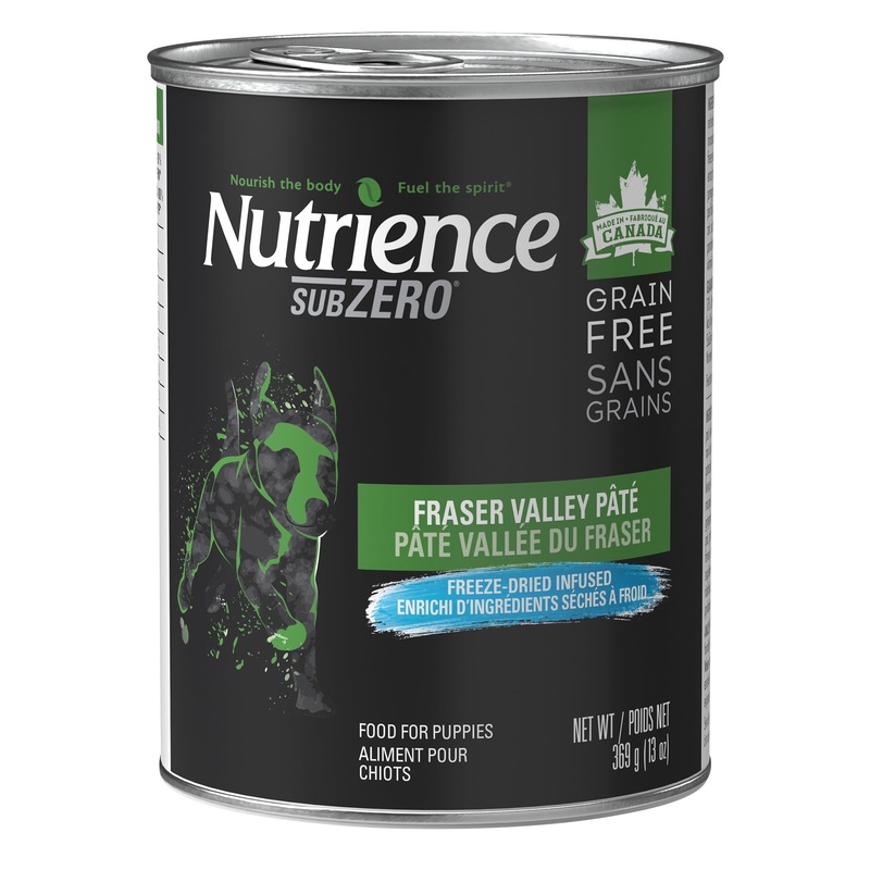 Nutrience Grain Free Subzero Pt for Puppies - Fraser Valley - 369 g (13 oz)