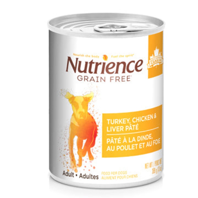 Nutrience Grain Free Turkey, Chicken & Liver Pt - 369 g (13 oz)