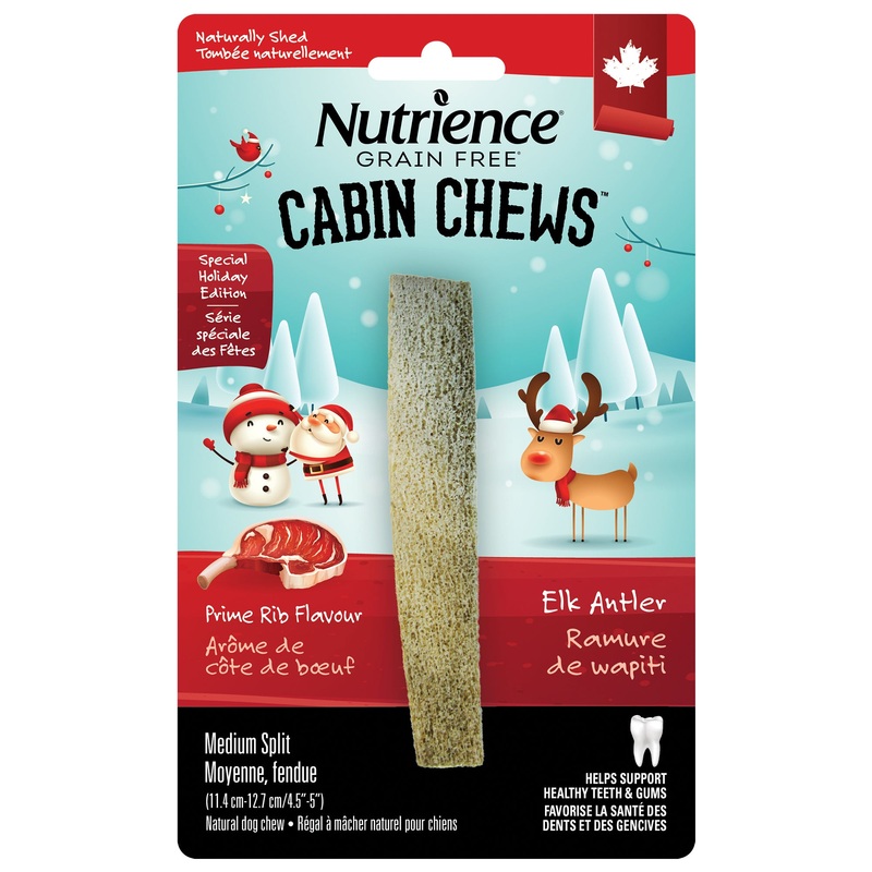 Nutrience Holiday Edition - Elk Antler - Prime Rib Flavour - Medium Split