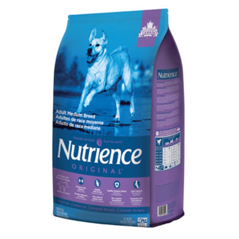 Nutrience Original Adult Medium Breed - Lamb Meal with Brown Rice Recipe - 11.5 kg (25 lbs)