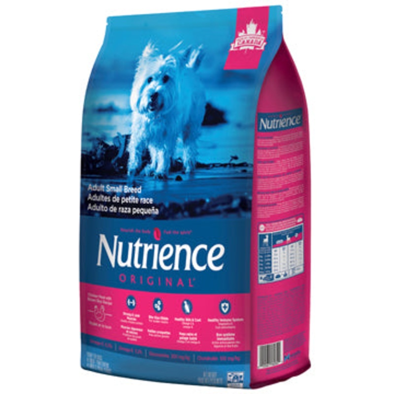 Nutrience Original Adult Small Breed - Chicken Meal with Brown Rice Recipe - 5 kg (11 lbs)