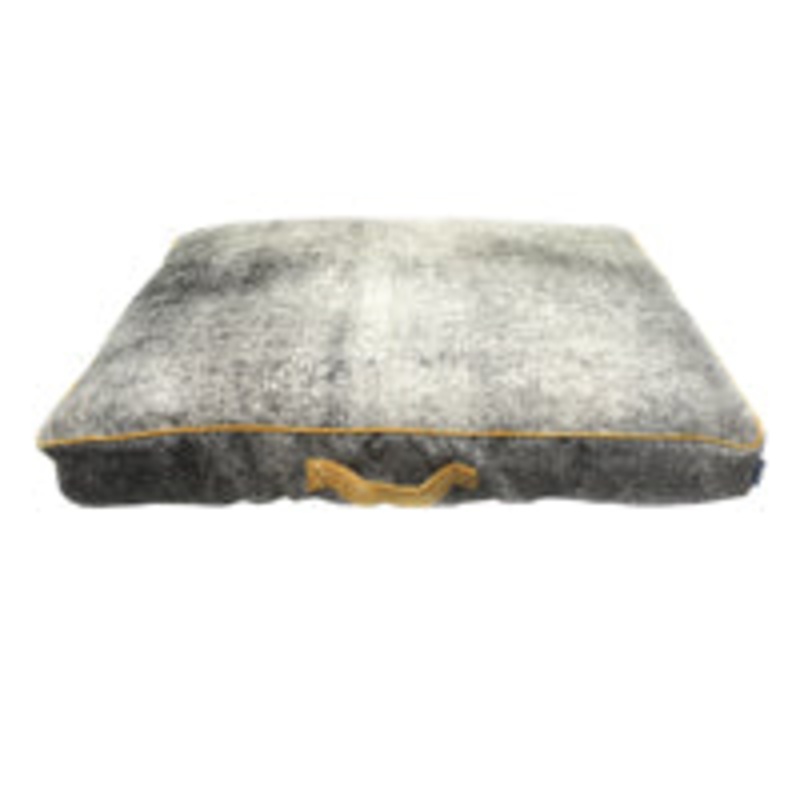 Resploot Mattress - Rectangular - Grey Smoke - 100 x 70 x 10 cm (39 x 28 x 4 in)