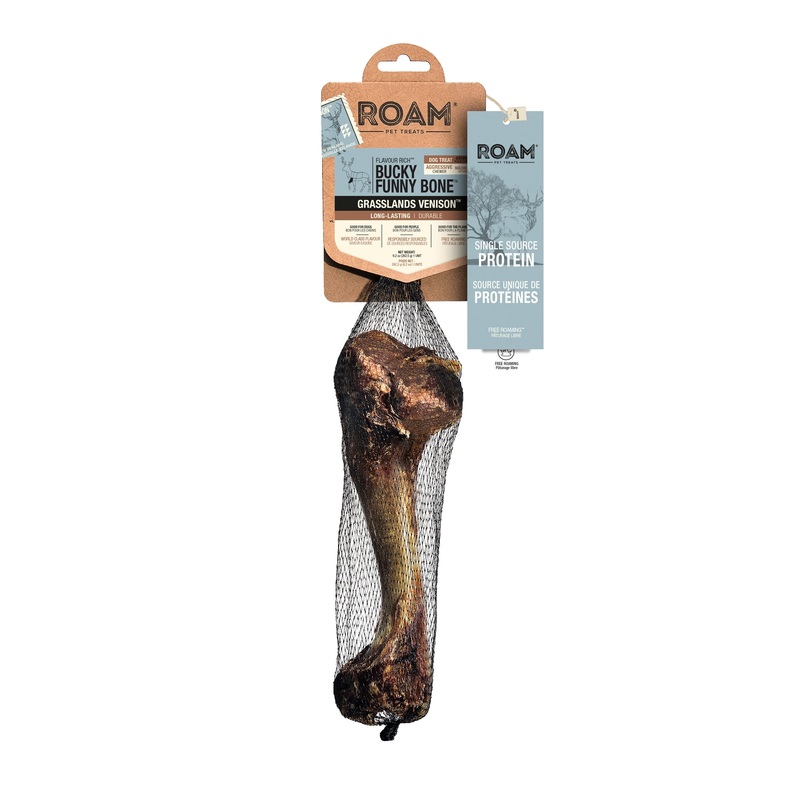 Roam Bucky Funny Bone - Grassland Venison - 1pc - 236 g (9.2 oz)