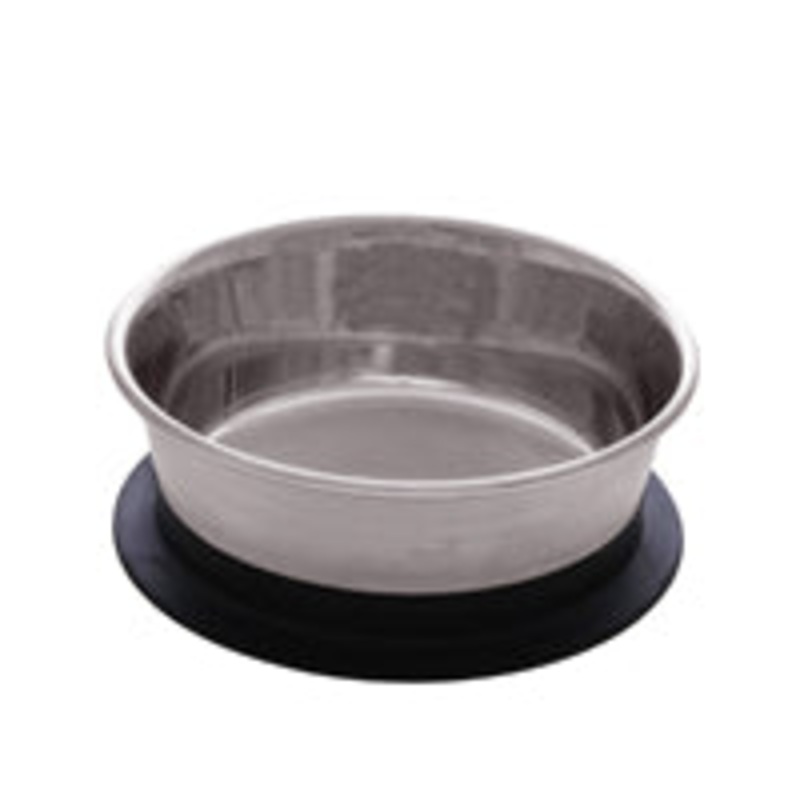 Dogit Stainless Steel Non-Skid Stay-Grip Dog Bowl - 450 ml (15.2 fl.oz.)