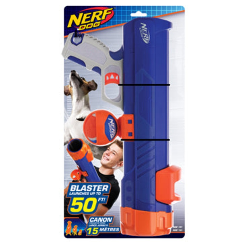 Nerf Dog Medium Tennis Ball Blaster - 16 in