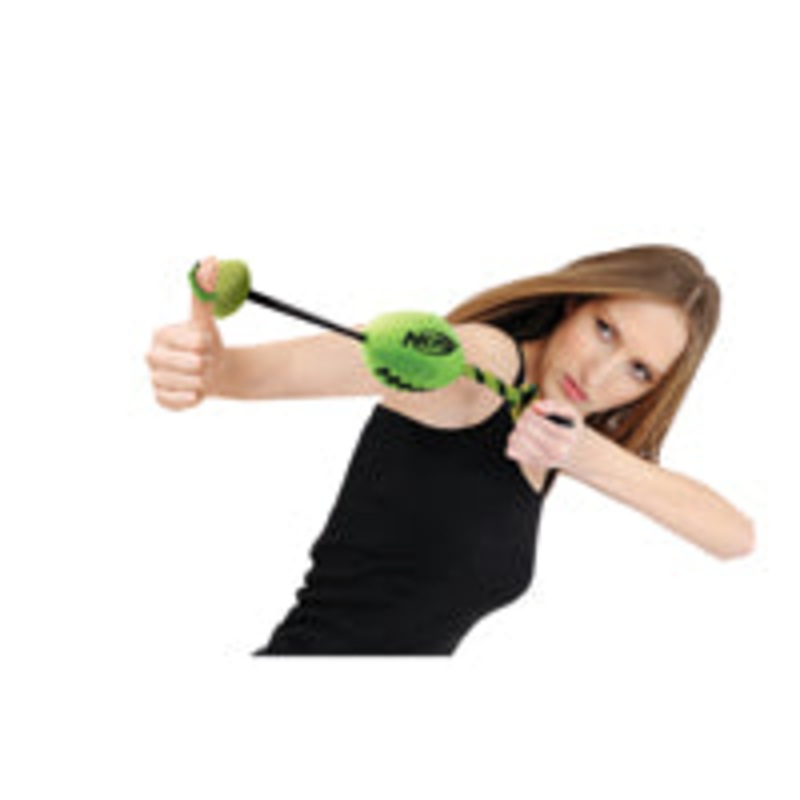 Nerf Dog Slinger Football - Green