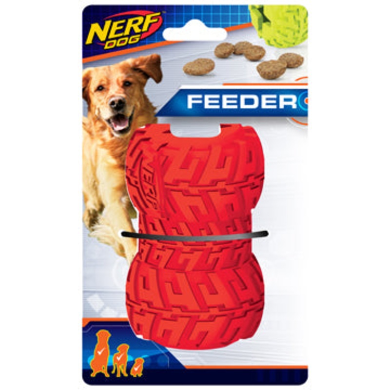 Nerf Dog Tire Feeder, Large, 4in