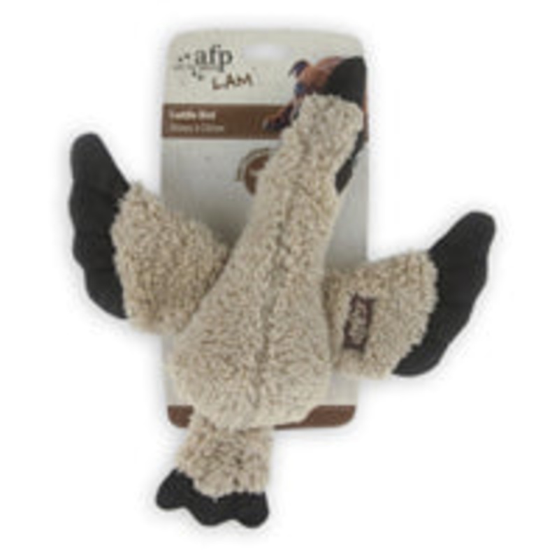 All for Paws Lamb Cuddle Bird, 10in, Assorted (White/Grey/Tan)