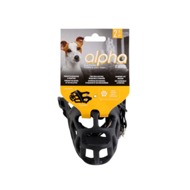 Alpha by Zeus Dog Muzzle - Size 2 - Small