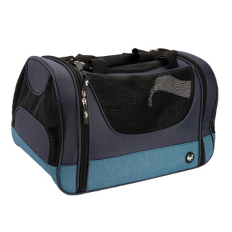Dogit Explorer Soft Carrier Tote Carry Bag - Blue