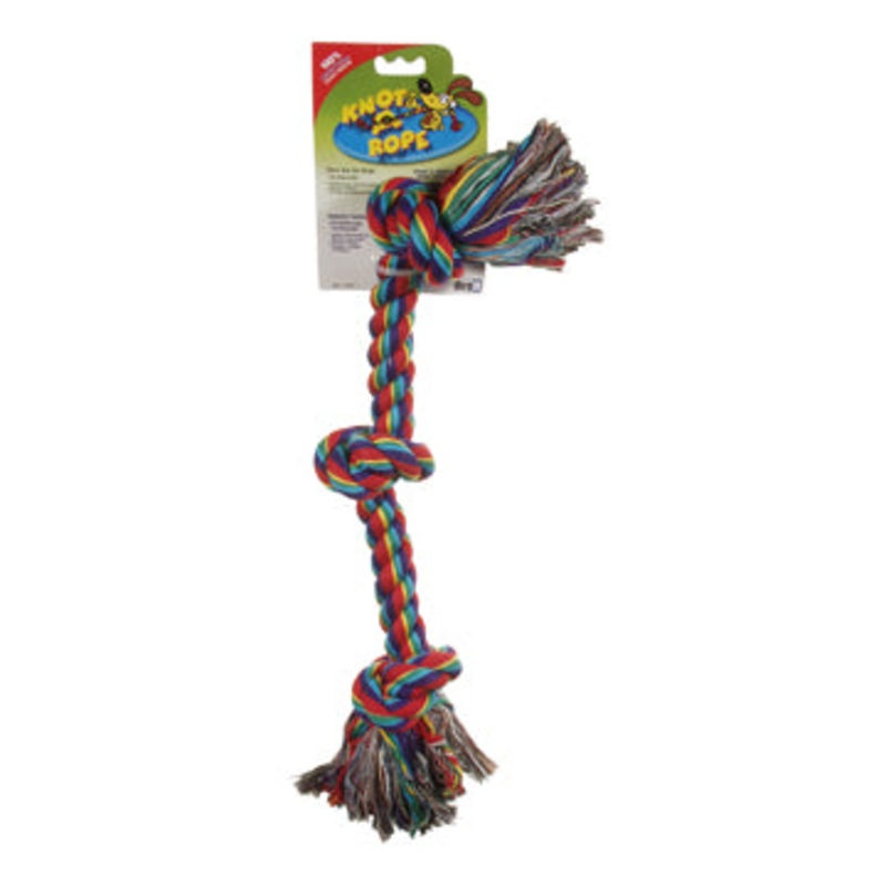 Dogit Knot-A-Rope Tug Toy - Multicolor - XXL - 3.5 cm x 62.5 cm (1.35? x 24?)