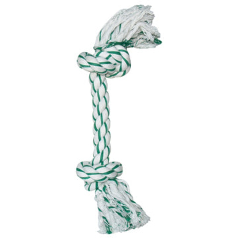 Dogit Minty Knotted Rope Bone Dog Toy, Xlarge (48 cm - 19in)