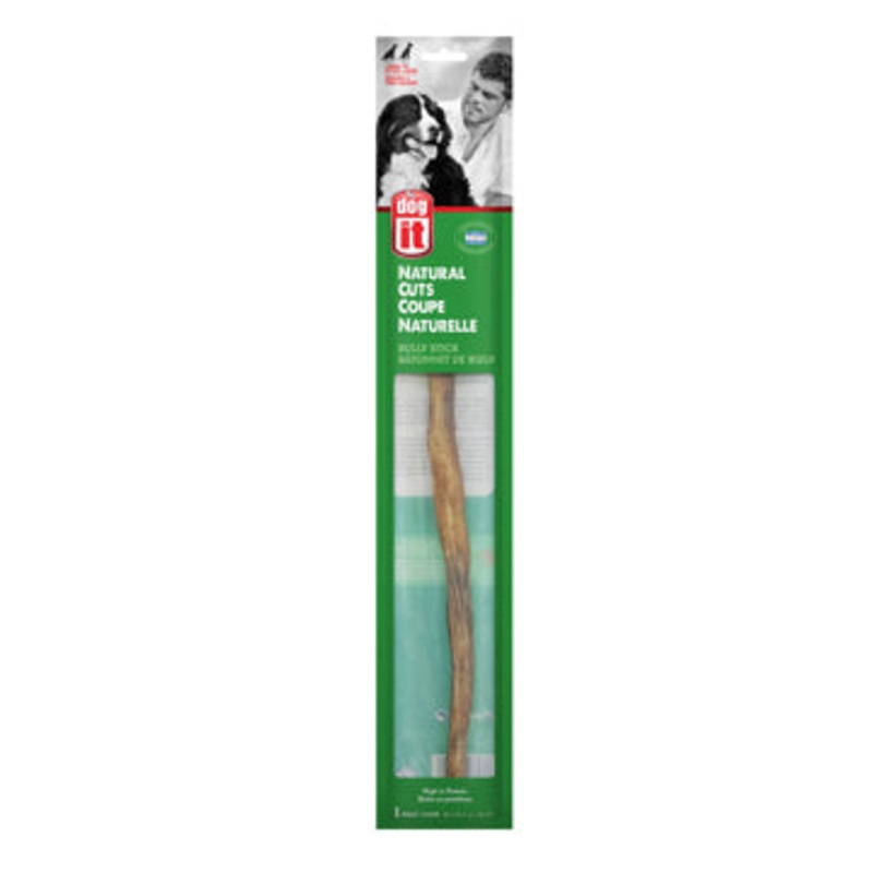 Dogit Natural Cuts Bully Sticks - Straight - 40.6-45.7 cm (16-18in) - 1 pack