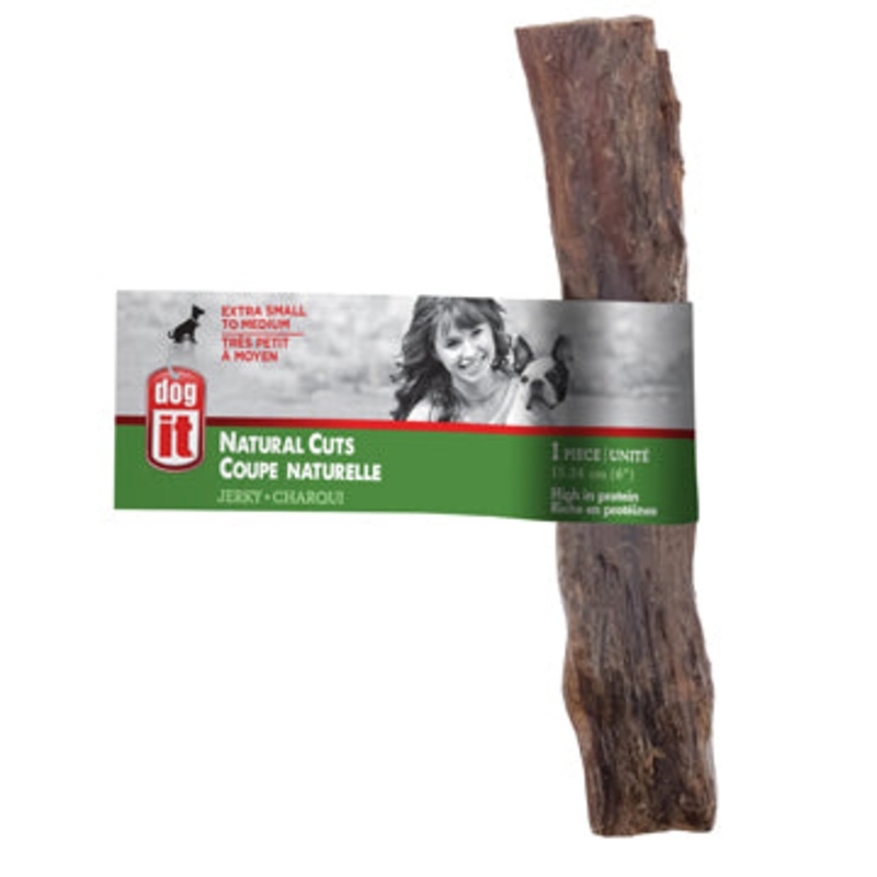 Dogit Natural Cuts Jerky - Straight - 15.24 cm (6 in) - 1 pack