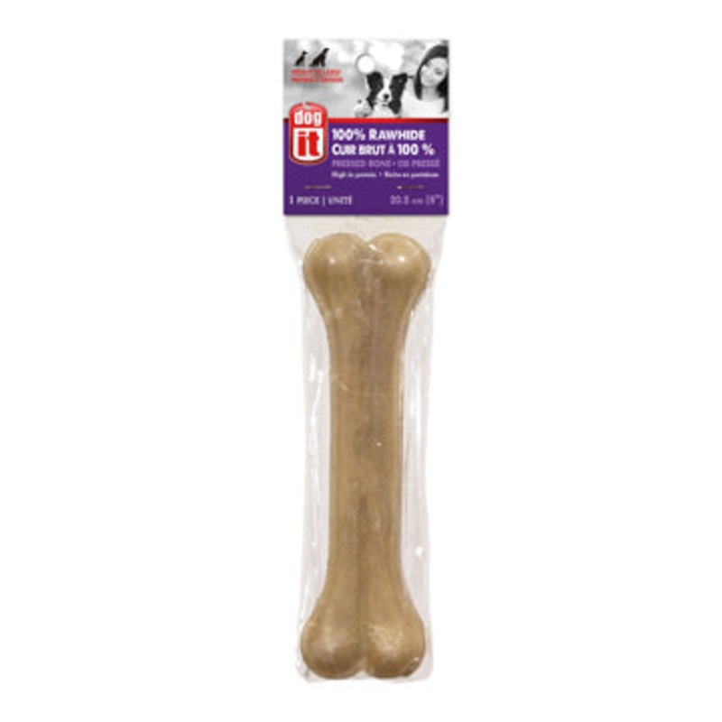 Dogit Pressed Rawhide Knuckle Bone, extra large, 20 cm (8 in), 170-180 g (6-6.3 oz), 1-pack