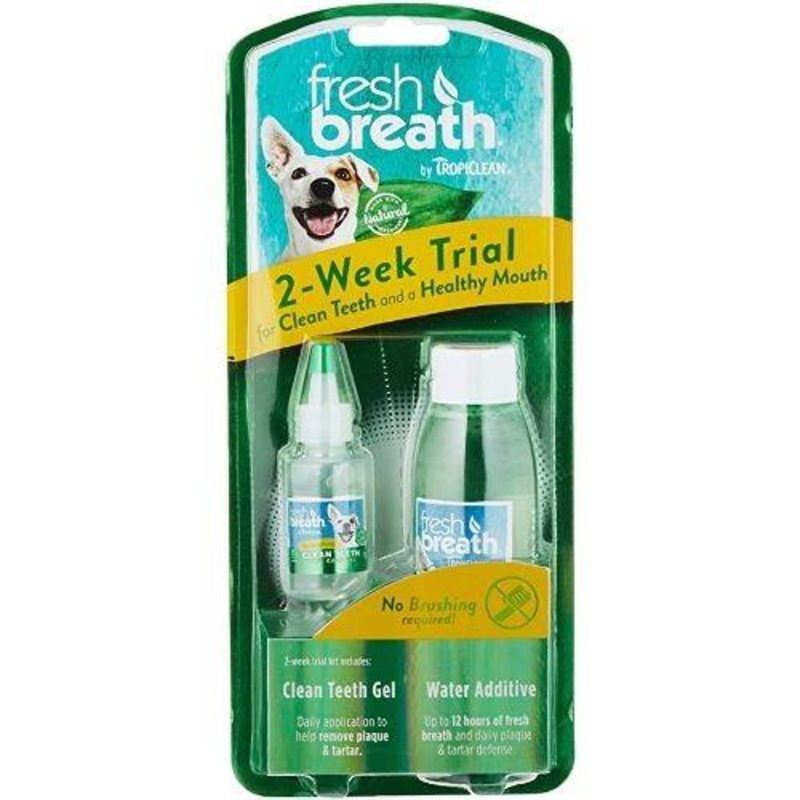 TROPICLEAN Fresh Breath Dental 2 Week Trial Kit