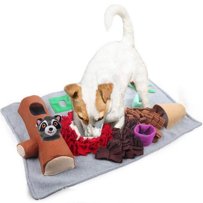 ALL FOR PAWS Dig It Fluffy Mat With Cute Toy