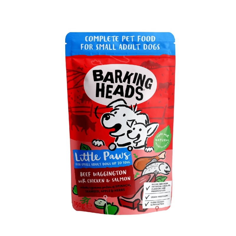 BARKING HEADS Little Paws Beef Waggington