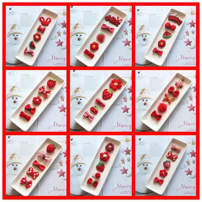 Pet Red Hairpin