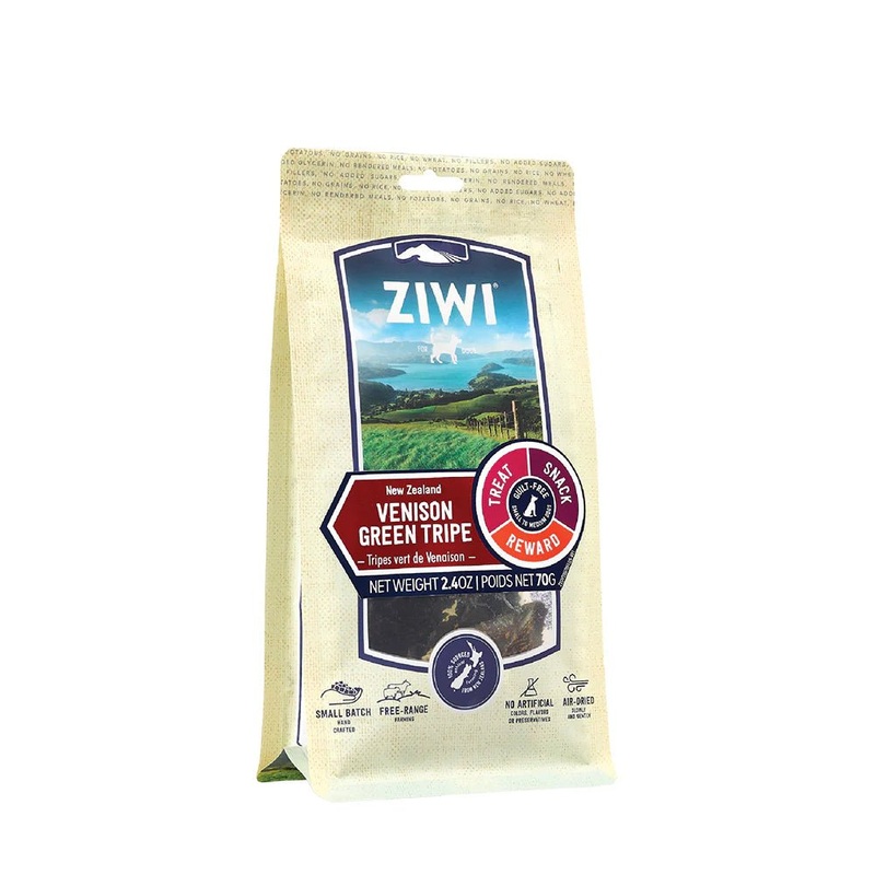 ZIWI PEAK Venison Green Tripe Dog Treats 70g