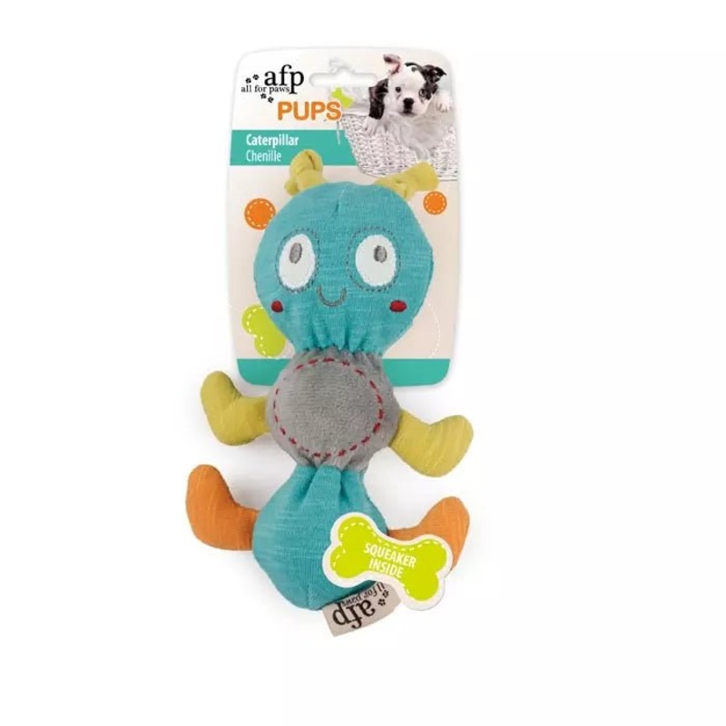 ALL FOR PAWS Pups Caterpillar Dog Toy