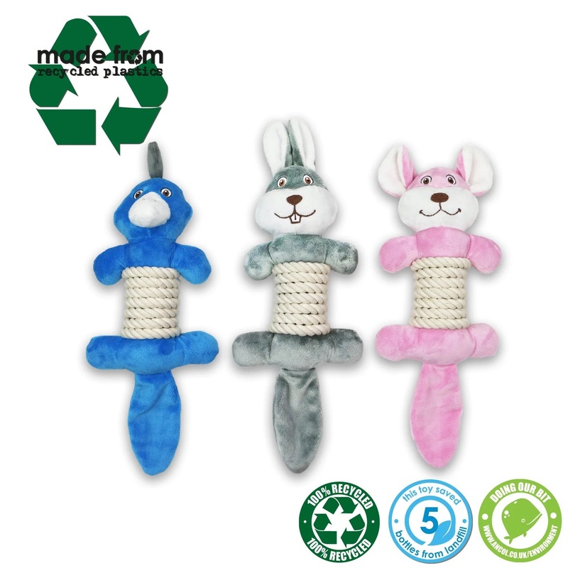 ANCOL Made From Rope Bellies 1pc Assorted