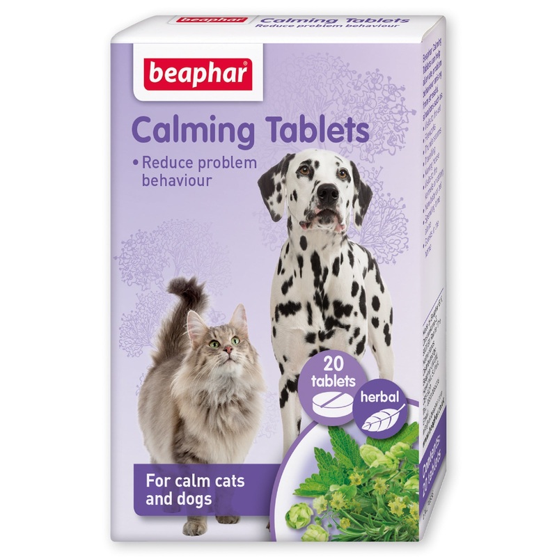 BEAPHAR Calming Tablets for Cats and Dogs 20 Tablets