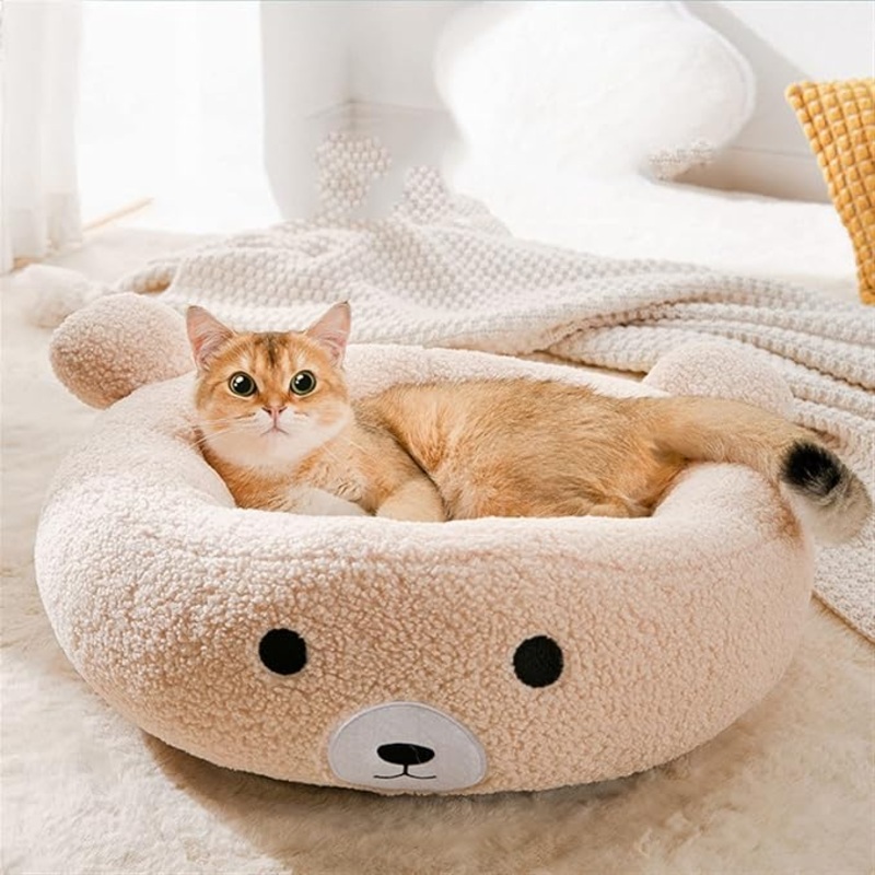 Bear Plush Pet Bed