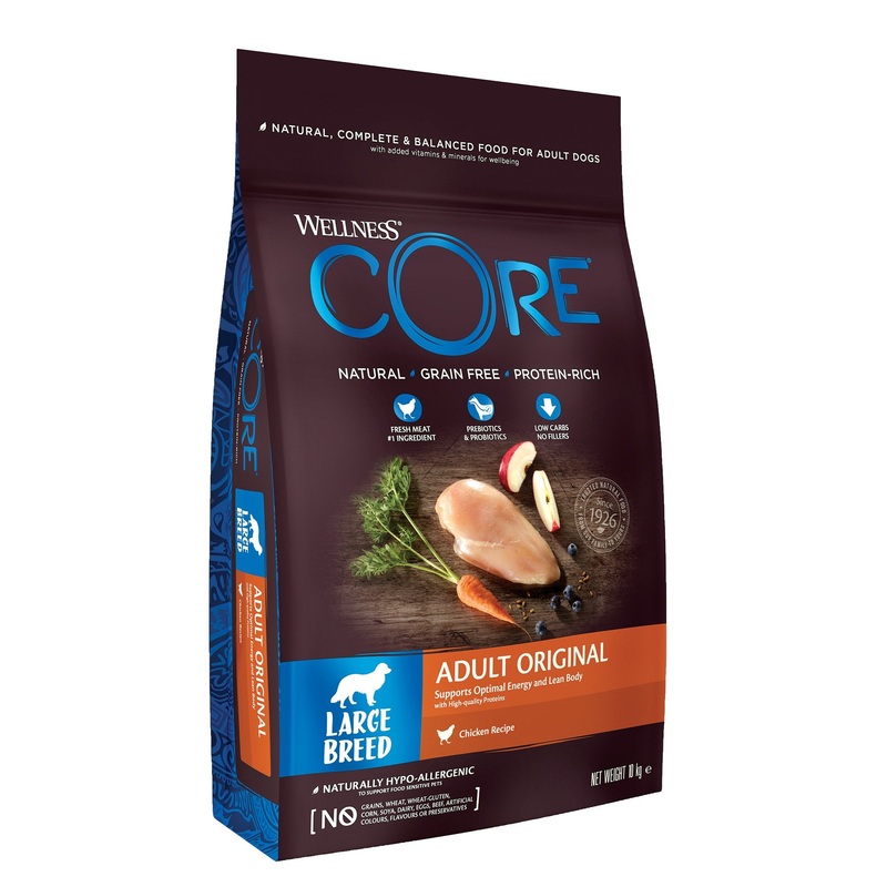 WELLNESS CORE Dog Large Breed Adult Original Chicken 10kg