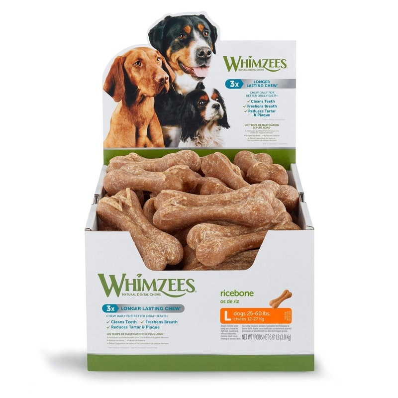 WHIMZEES Rice Bone Medium