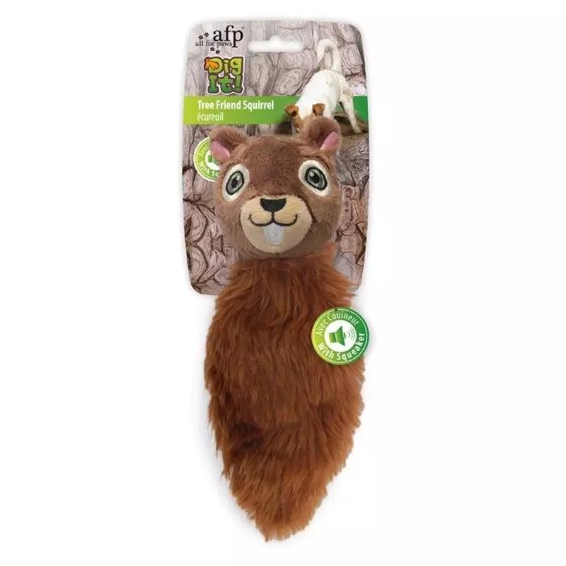ALL FOR PAWS Dig it Tree Friend Squirrel