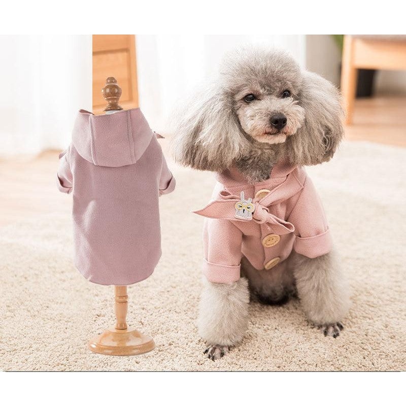 Button placket Bow Tie Coat