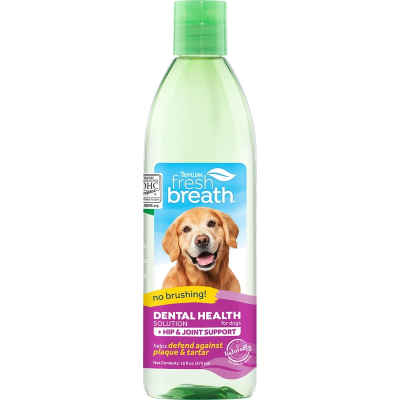 TROPICLEAN Dental Health Solution Hip and Joint Support 473ml