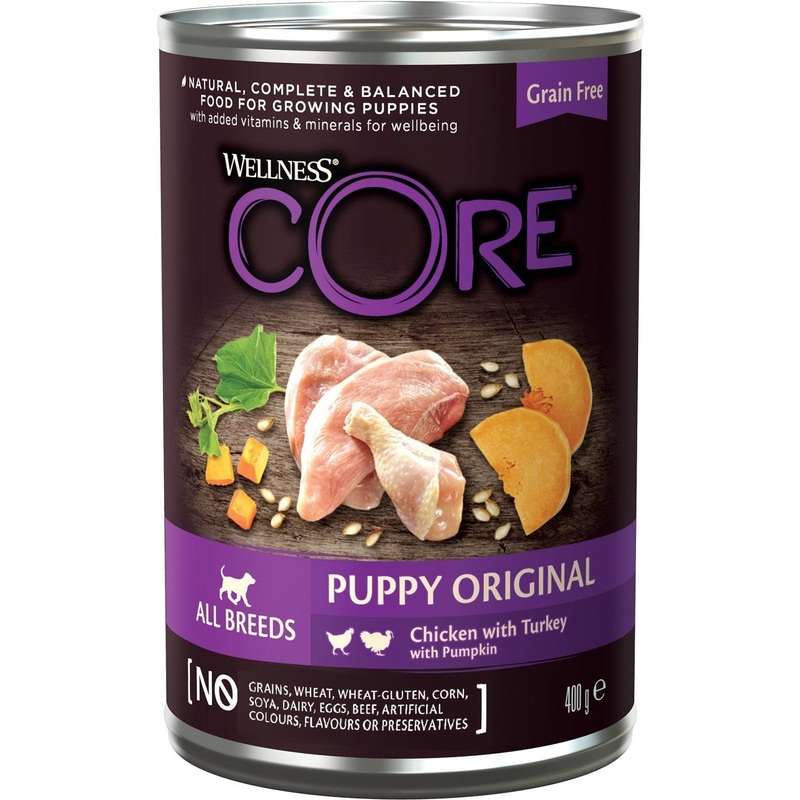 WELLNESS CORE Dog Puppy Original Chicken with Turkey 400g