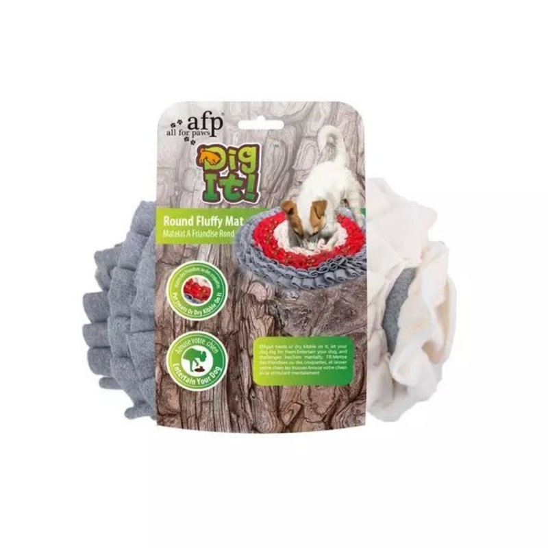 ALL FOR PAWS Dig It Fluffy Dog Mat