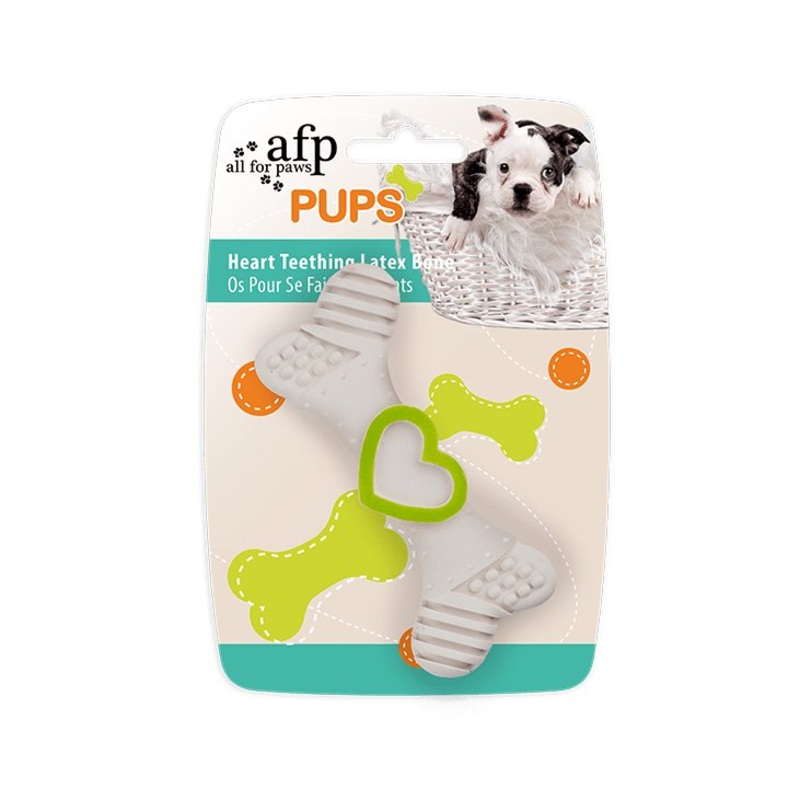 ALL FOR PAWS Latex Love Bone For Puppy