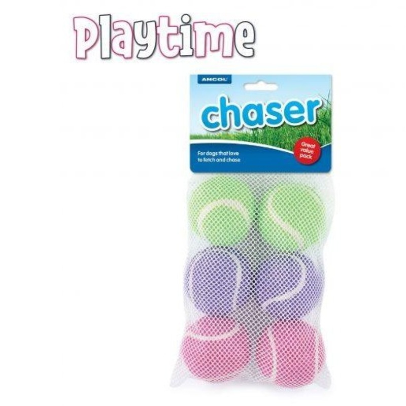 ANCOL Chaser Ball Net Of 6