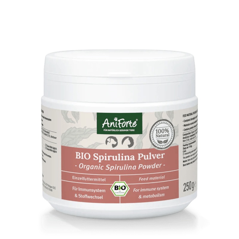 ANIFORTE Organic Spirulina Platensis Algae Powder - 250g