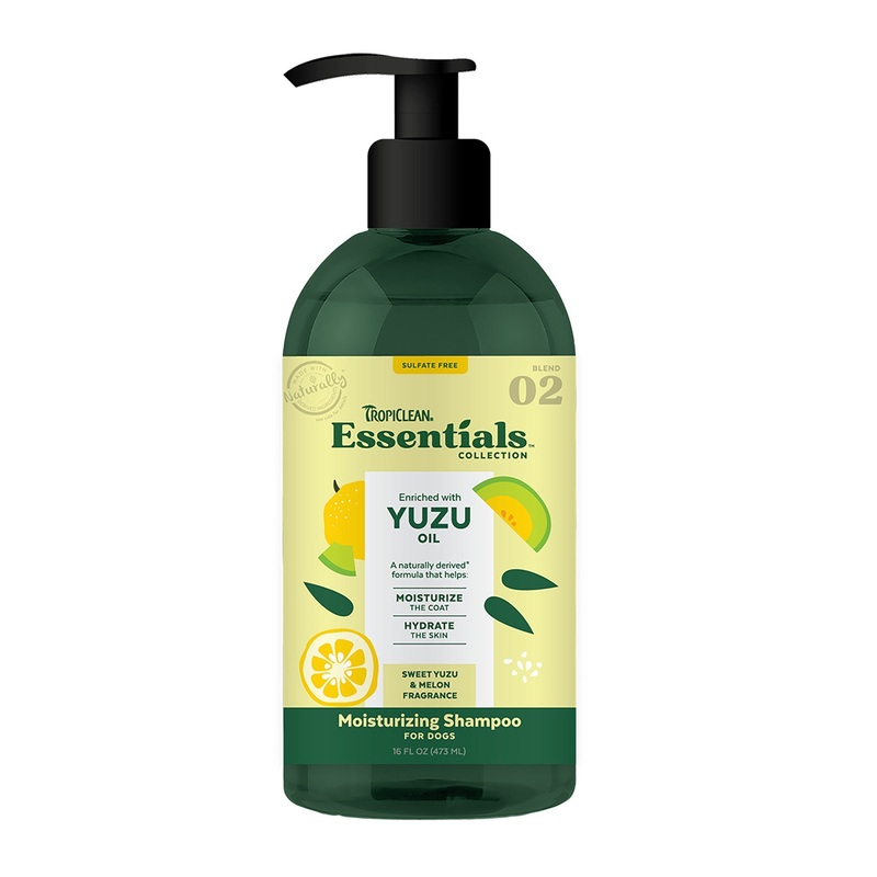 TROPICLEAN Moisturising Shampoo Enriched with Yuzu Oil 473ml