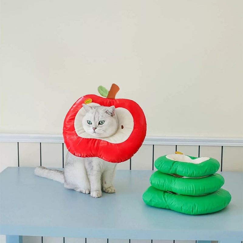 ZEZE Care Apple Pet Cone Elizabethan Collar