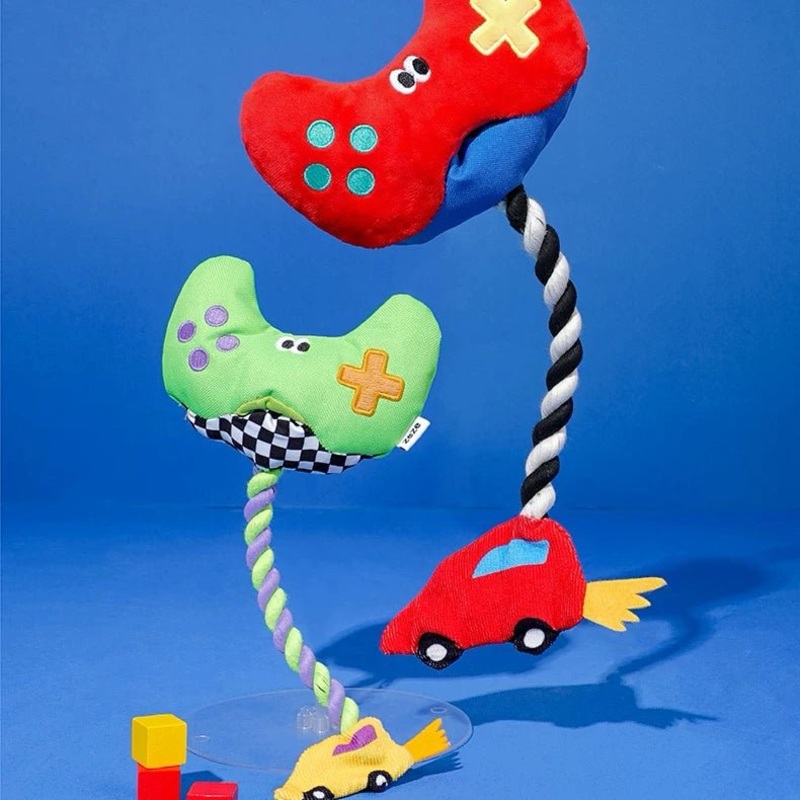 ZEZE Gamepad Rope Dog Toy