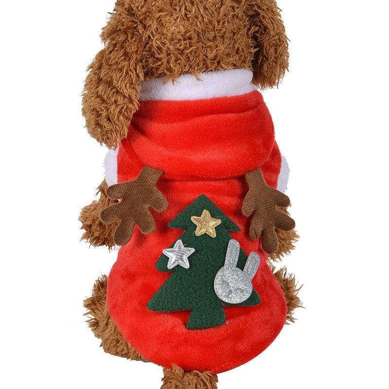 Cute Christmas Tree Pet Jumper Outfit