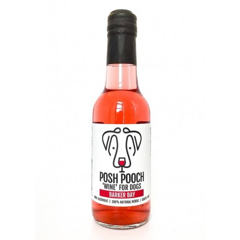 WOOF AND BREW Posh Pooch Baker Bay Wine for Dogs 250ml
