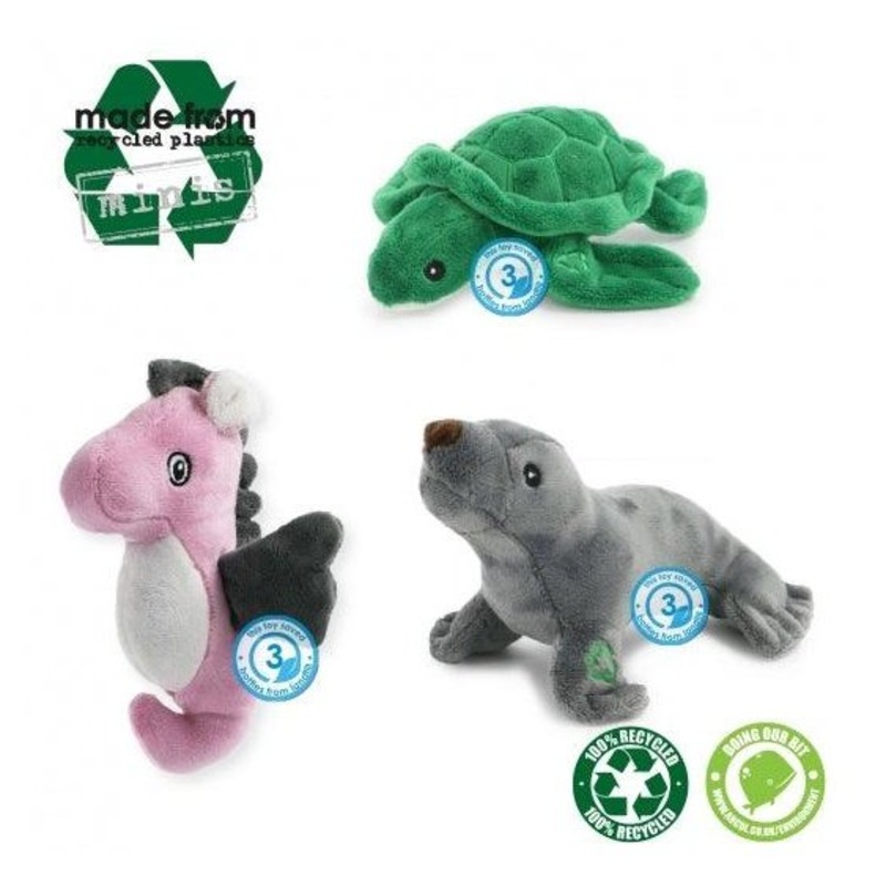 ANCOL Made From Mini Turtle Seal And Seahorse Assorted