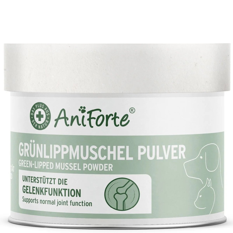 ANIFORTE Green Lipped Mussel Powder for Dogs and Cats - Joint Support Supplement