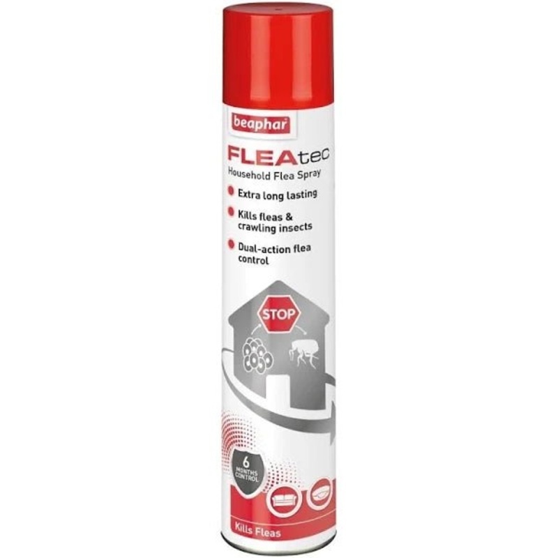 BEAPHAR FLEAtec Household Flea Spray 600ml