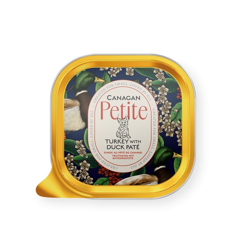 CANAGAN Dog Petite Turkey with Duck Pate